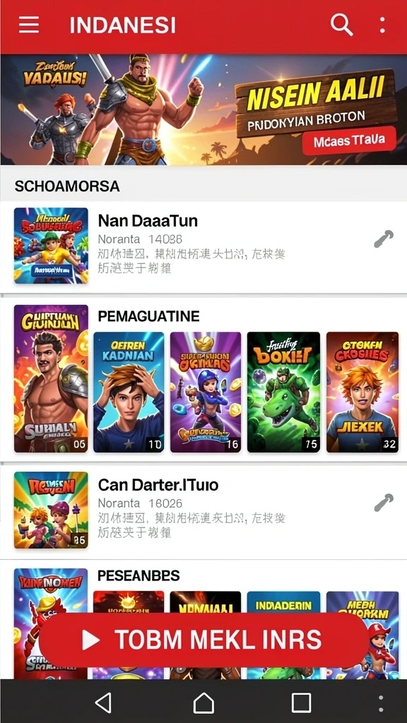 7777w - Tampilan grafis yang menakjubkan dalam game.