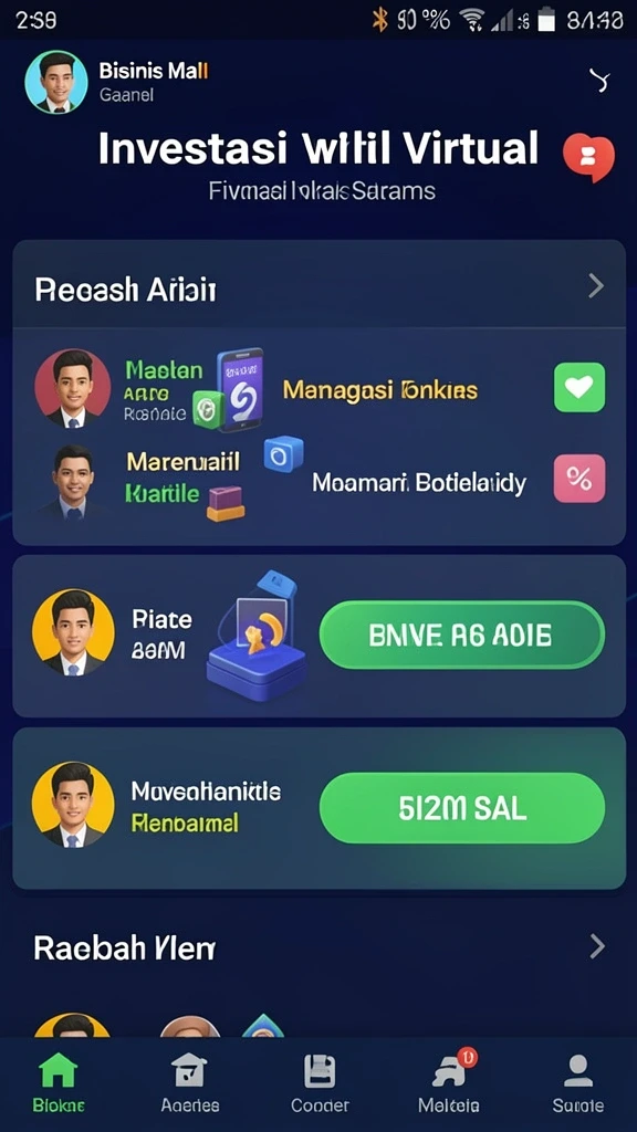 98spin - Tampilan menarik dengan efek visual yang memukau.