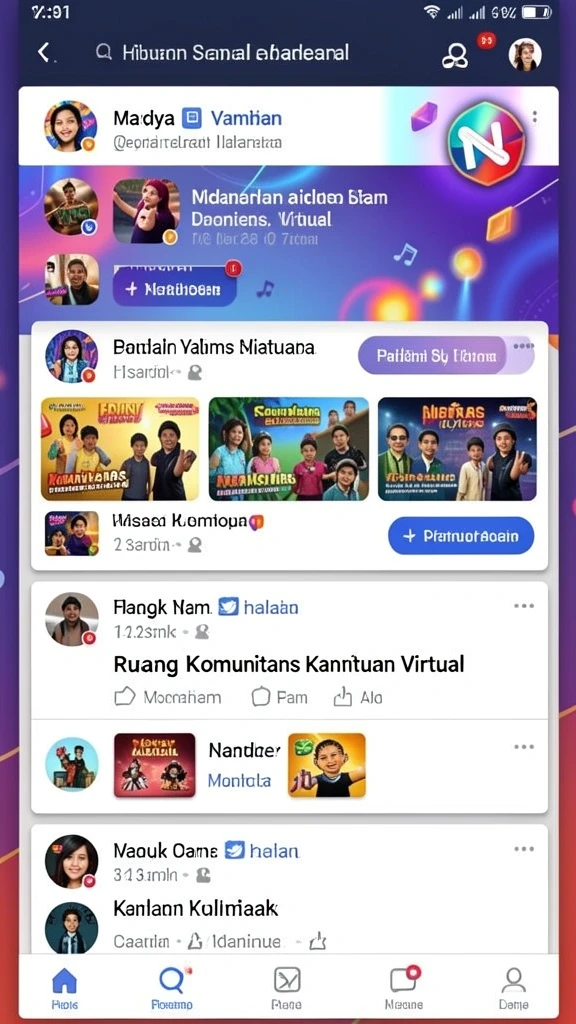 adam77 - Tampilan antarmuka yang user-friendly.