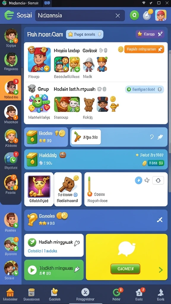 cina365 - Bermain dengan teman-teman dalam mode multiplayer.
