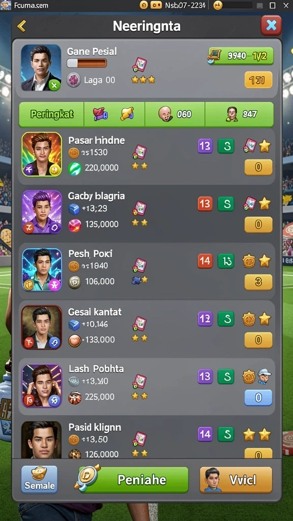 haya777 - Tampilan interface HAYA777 yang ramah pengguna.