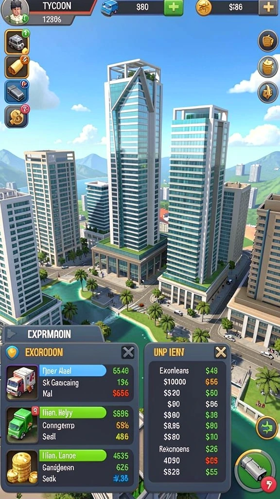 jp6789 - Tangkapan layar menampilkan antarmuka utama game.