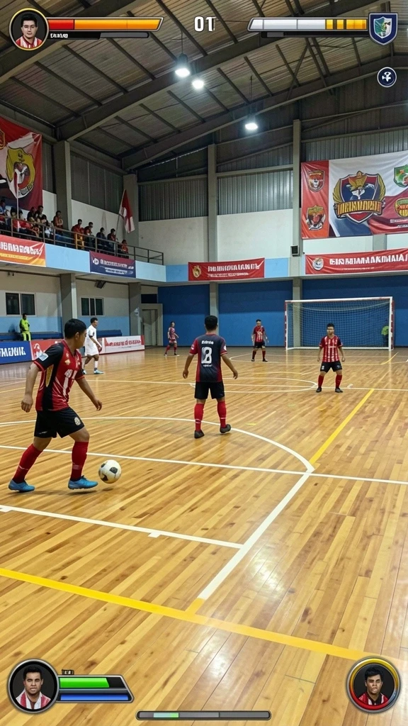 omset288 - Tampilan level permainan yang penuh warna dan detail.